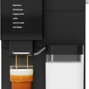 Terra Kaffe TK-02 Super Espresso Machine, Black